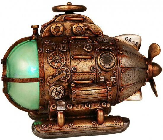 Pacific Giftware スチームパンク ノーティラス エクスプローラー 潜水艦 コレクター向け SFファンタジー