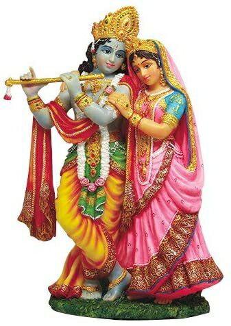 Pacific Giftware PTC 8インチ クリシュナとラダ神話 インド像 フィギュアの通販は