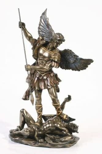 Archangel St Saint Michael Statue Sculpture Magnificent by Pacific Giftware