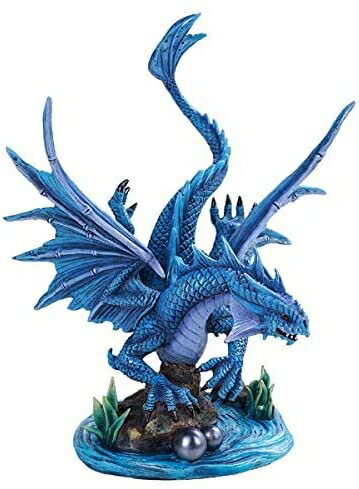 Pacific Giftware Anne Stokes Age of Dragons水翼付きドラゴン ホーム装飾樹脂置物