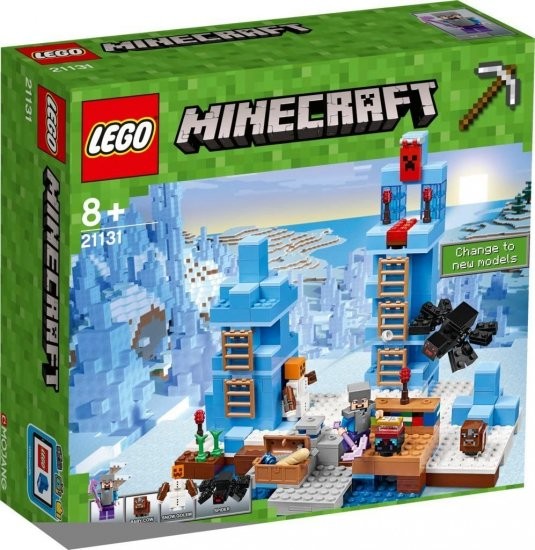 マインクラフト　 フルコンプ LEGO レゴ マインクラフト Ice Towers 氷柱 21131
