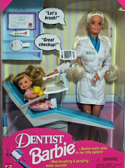 バービーDentist Barbie from 1997　輸入品
