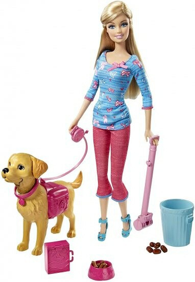 バービー BARBIE 人形 ペット タフィ 犬のしつけ プレイセット