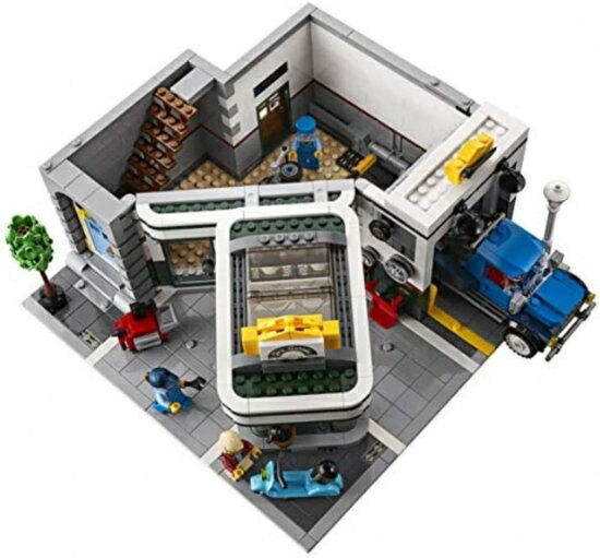 レゴ（LEGO）クリエイター・エキスパート コーナー・ガレージ（街角のガレージ）Corner Garage 10264_4