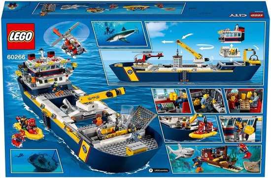 レゴ(LEGO) シティ 海の探検隊 海底探査船 60266の通販はau PAY