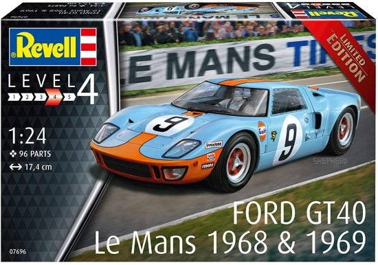 ドイツレベル 1/24 フォード GT40 ルマン1968 (リミテッドエディション