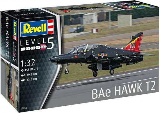 ドイツレベル 1/32 イギリス空軍 BAe ホーク T2 プラモデル 03852