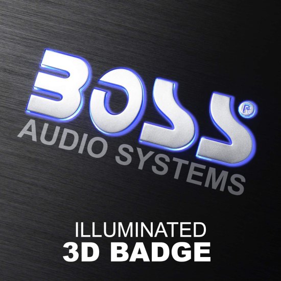 BOSS Audio システム R1100M Riot シリーズ カーオーディオ サブウーファー アンプ - 1100 High Output, モノブロック, Class A/B, 2/4 Ohm Stable, L_3