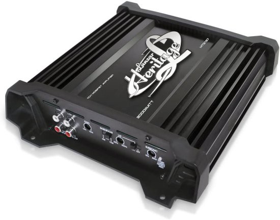 Lanzar B52 カーオーディオ アンプ モノブロック 1 チャンネル 2000W 2 Ohm RCA Input Bass Boost Mobile Audio アンプ for カ