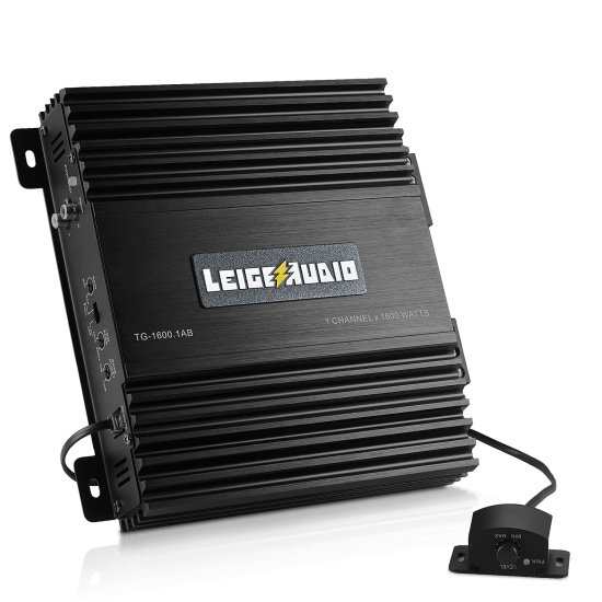 LEIGESAUDIO 1600W モノブロック アンプ Class A/B Remote サブウーファー Control Mosfet Power Supply サブウーファー アンプs for