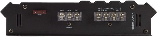 Power Acoustik VA2-1400D Vertigo シリーズ 1,400-Watt Max 2チャンネル Class D Amp_3