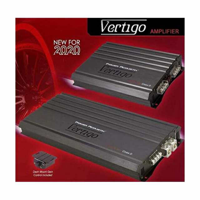 Power Acoustik VA1-8000D Vertigo シリーズ 8000-Watt Max モノブロック Class D Amp