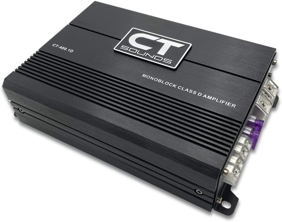 CT Sounds CT-400.1D Compact Class D カーオーディオ モノブロック アンプ, 400W RMS_2