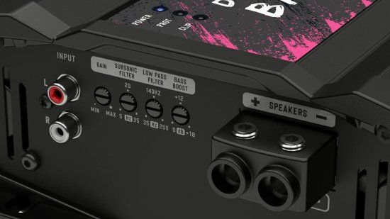 Stetsom デジタル BASS DB 3000 2 Ohms Mono カーアンプ, 3000.1 3KW RMS, 2Ω Stable カーオーディオ, HD BASS サウンドクオリティ, クロスオーバー_4