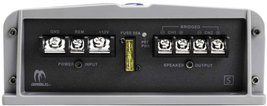 Autotek AYA-1100.2 Alloy シリーズ Two チャンネル カーオーディオ アンプ (Silver) ? Class A/B Amp, 2 チャンネル, 1100W, Built in Bass Control_3