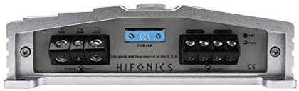 Hifonics ZG-1200.1D 1200W Zeus Gamma Mono サブウーファー カーオーディオ アンプ with Gravity Magnet Phone Holder Bundle_4