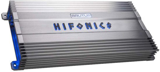 Hifonics BG-1600.4 Brutus Gamma BG シリーズ Amp (4 チャンネルs 1600W Max Super A/B-Class)