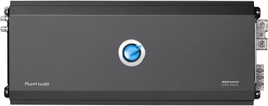 Planet Audio BBD4000 Class D カーアンプ ? 4000W, 1 Ohm Stable, デジタル, モノブロック, MOSFET Power Supply_1
