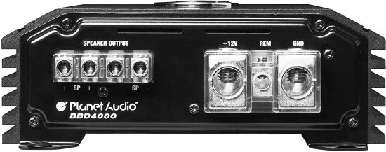 Planet Audio BBD4000 Class D カーアンプ ? 4000W, 1 Ohm Stable, デジタル, モノブロック, MOSFET Power Supply_5