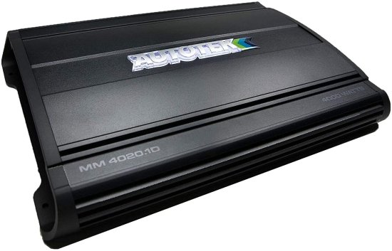 Autotek The Mean Machine サブウーファー モノブロック Class D Amp (4, 000W), Black (MM4020.1D)'_1