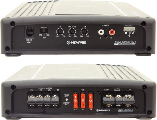 16-SRX1200D.1 - Memphis モノブロック 1200W RMS Street Reference シリーズ アンプ_1