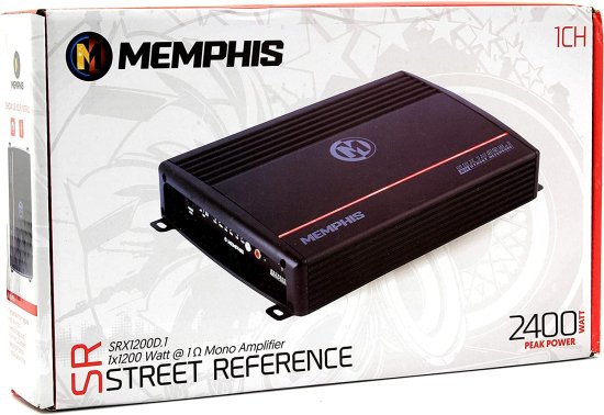 16-SRX1200D.1 - Memphis モノブロック 1200W RMS Street Reference シリーズ アンプ_3