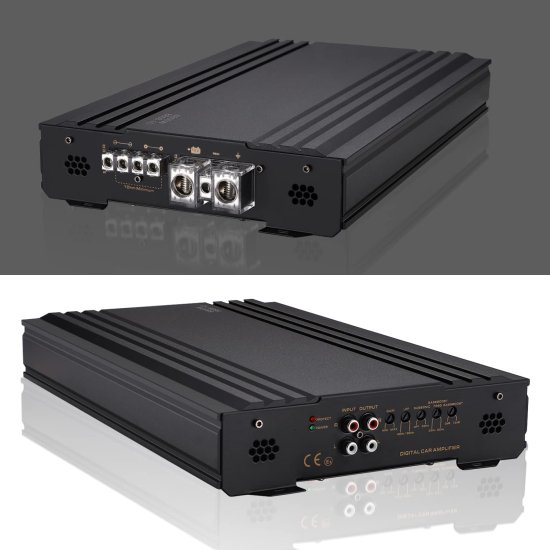 Facmogu 3000W Max Power Class D Mono チャンネル サブウーファー アンプ, 1500W/900W/600W RMS 1 チャンネル カーオーディオ モノブロック Amp, Hig
