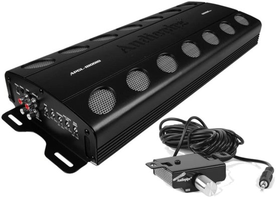 AudioPipe APCL18001D 1800W Class D モノブロック カーオーディオ MOSFET アンプ