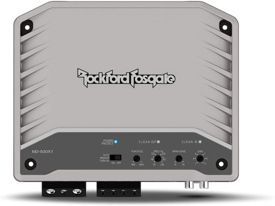 Rockford Fosgate M2-500X1 Marine 500-Watt Mono アンプ