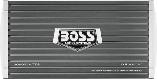 BOSS Audio システム AR2000M モノブロック カーアンプ - 2000W