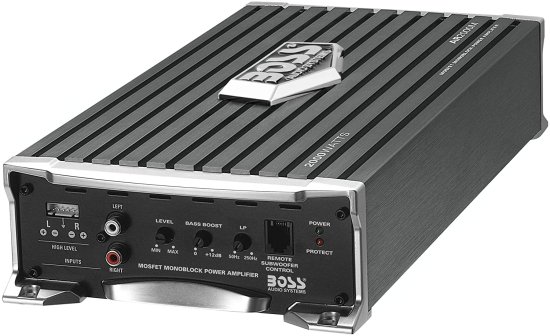 BOSS Audio システム AR2000M モノブロック カーアンプ - 2000W, 2-4