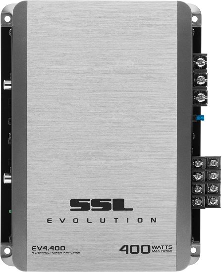 Sound Storm EV4.400 Evolution 400W, 4 チャンネル, 2 to 8 Ohm Stable Class A/B, フルレンジ カーアンプ_3