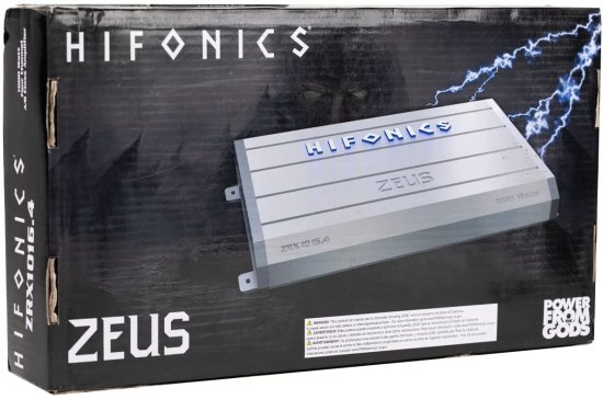 Hifonics ZRX1016.4 Zeus カーオーディオ アンプ, 4チャンネル 1000-Watt_2