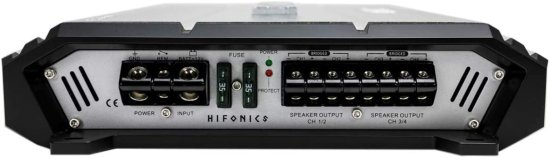 Hifonics ZXX-1000.4 Zeus Four チャンネル カーオーディオ アンプ