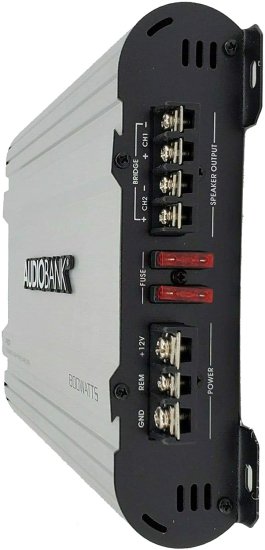 Audiobank 2 チャンネルs 800W Bridgedable カーオーディオ ステレオ アンプ P802 Heavy-Duty Aluminum Alloy Heatsink | Class A-B Operation Remote_4