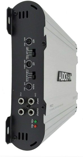 Audiobank 2 チャンネルs 800W Bridgedable カーオーディオ ステレオ アンプ P802 Heavy-Duty Aluminum Alloy Heatsink | Class A-B Operation Remote_5
