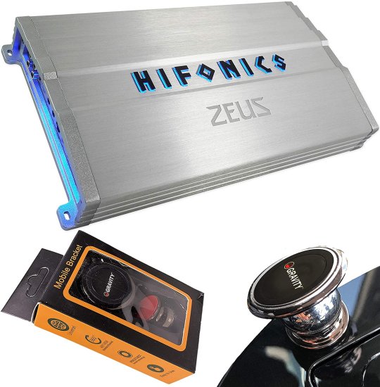 Hifonics ZG-1200.4 Zeus Gamma 1200W 4チャンネル フルレンジ