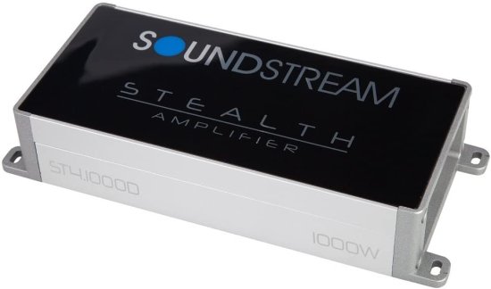 Soundstream ST4.10000D Compact 4チャンネル カーアンプ 90WX4 - ST4.1000D_1