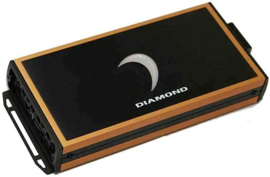 Diamond Audio MICRO85U 1035W RMS MICRO8U-シリーズ Compact Car/Motorcycle/UTV Class-D 5チャンネル アンプ + Free LAB Sticker