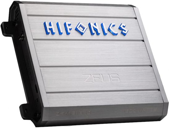 Hifonics ZRX1816.1D Zeus Mono Class-D サブウーファー アンプ, 1800-Watt