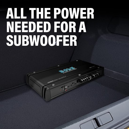 BOSS Audio システム OX2.800 Onyx シリーズ カーオーディオ ステレオ アンプ ? 1600 High Output, 2 チャンネル, Class A/B, 2/4 Ohm, Low/High Leve_2