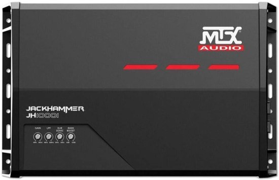 MTX Audio JH10001 Jackhammer シリーズ 1000W モノブロック Class-D カーオーディオ アンプ