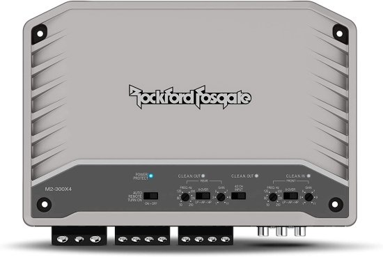 Rockford Fosgate M2-300X4 Marine 300-Watt 4チャンネル アンプ_1
