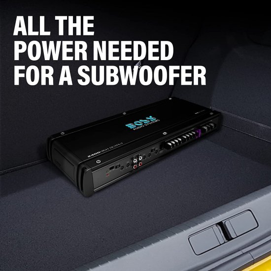 BOSS Audio システム OX4.600 4 Onyx シリーズ カーオーディオ ステレオ アンプ ? 2400 High Output, 4 チャンネル, Class A/B, Low/High Level Input_2