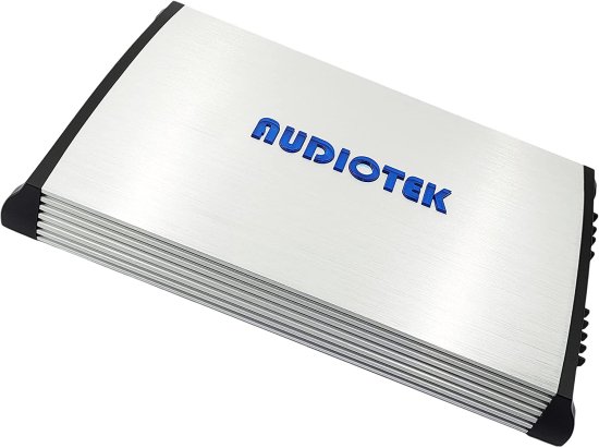 Audiotek AT5000S 2 チャンネル ステレオ カーアンプ - 5000W, 2 Ohm Stable, LED Indicator, フルレンジ, Bass Knob Included, Great for スピーカー_1