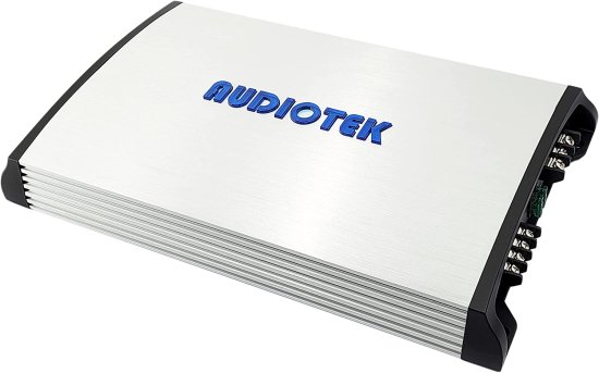 Audiotek AT5000S 2 チャンネル ステレオ カーアンプ - 5000W, 2 Ohm Stable, LED Indicator, フルレンジ, Bass Knob Included, Great for スピーカー_2