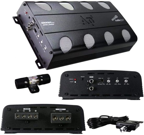 AUDIOPIPEMAP Audiopipe アンプ D Class 1200W