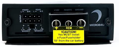 Diamond Audio MICRO84U 4チャンネル フルレンジ Class D Powersports アンプ, 660 W_2