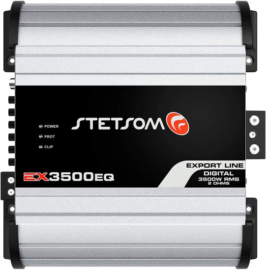 Stetsom EX 3500 EQ 1 Ohm Class D フルレンジ Mono アンプ