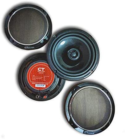 CT Sounds Strato 6.5” 240W 2-Way 防水 コアキシャル カースピーカー, ペア